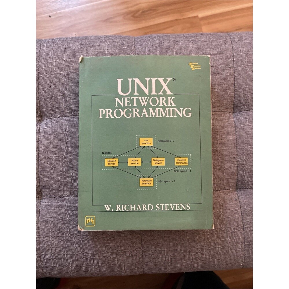 Unix Network Programming - Paperback By W Richard Stevens - GOOD